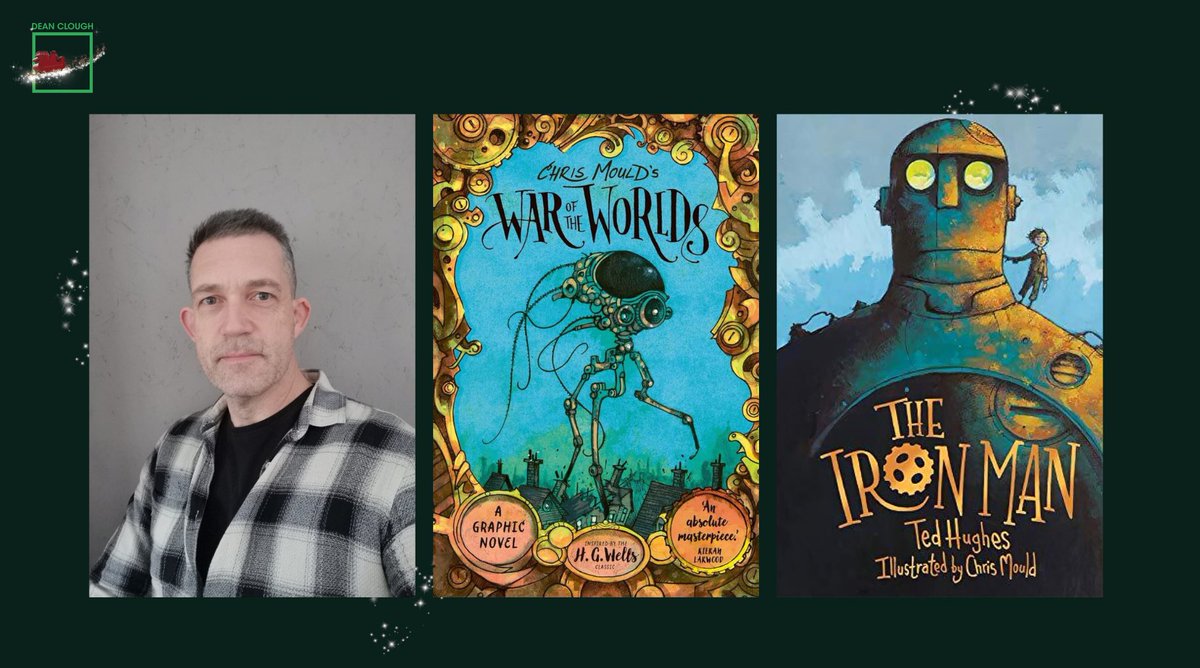 Don’t miss celebrated illustrator / author @chrismouldink's book signing tomorrow! 📚

Pick up copies of Iron Man and War of the Worlds at the Design Shop and meet the brilliant mind behind them.

🗓️ Sun 8th Dec, 11:30 - 13:30 | D Mill Reception

👉 deanclough.com/chris-mould-si…