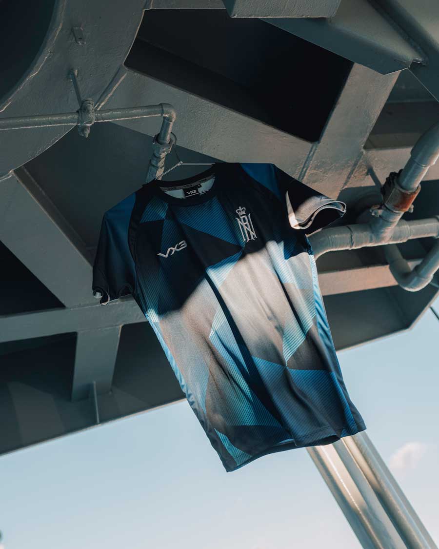VX3apparel's tweet photo. Introducing the @RNRugby 2025 training collection.
- - -
Shop now: https://t.co/uCPoBJ3Geh
- - -
#GoNavy | #VeniVidiVici | #EquippedToConquer