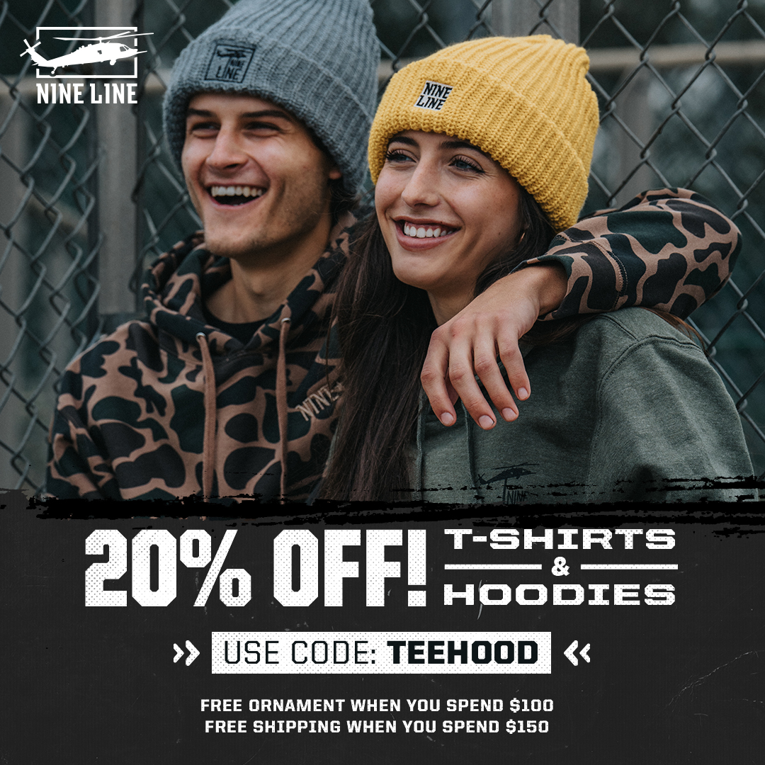 NineLineApparel's tweet photo. We just like to participate in Black Friday a few times for good measure 😎
Hoodie: https://t.co/iMbLNH46pE
Tees: https://t.co/cFKQXMDCbG

#NineLineApparel #NLA #NineLine #hoodiedeal #hoodie #teedeal #blackfriday #sale https://t.co/lZRQAhmV47