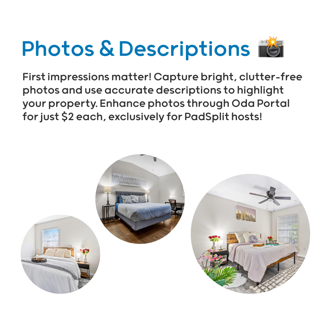 PadSplit's tweet image. Maximize your occupancy and attract more members with these essential tips! 🚀📈

#PadSplit #HostTips #BoostBookings