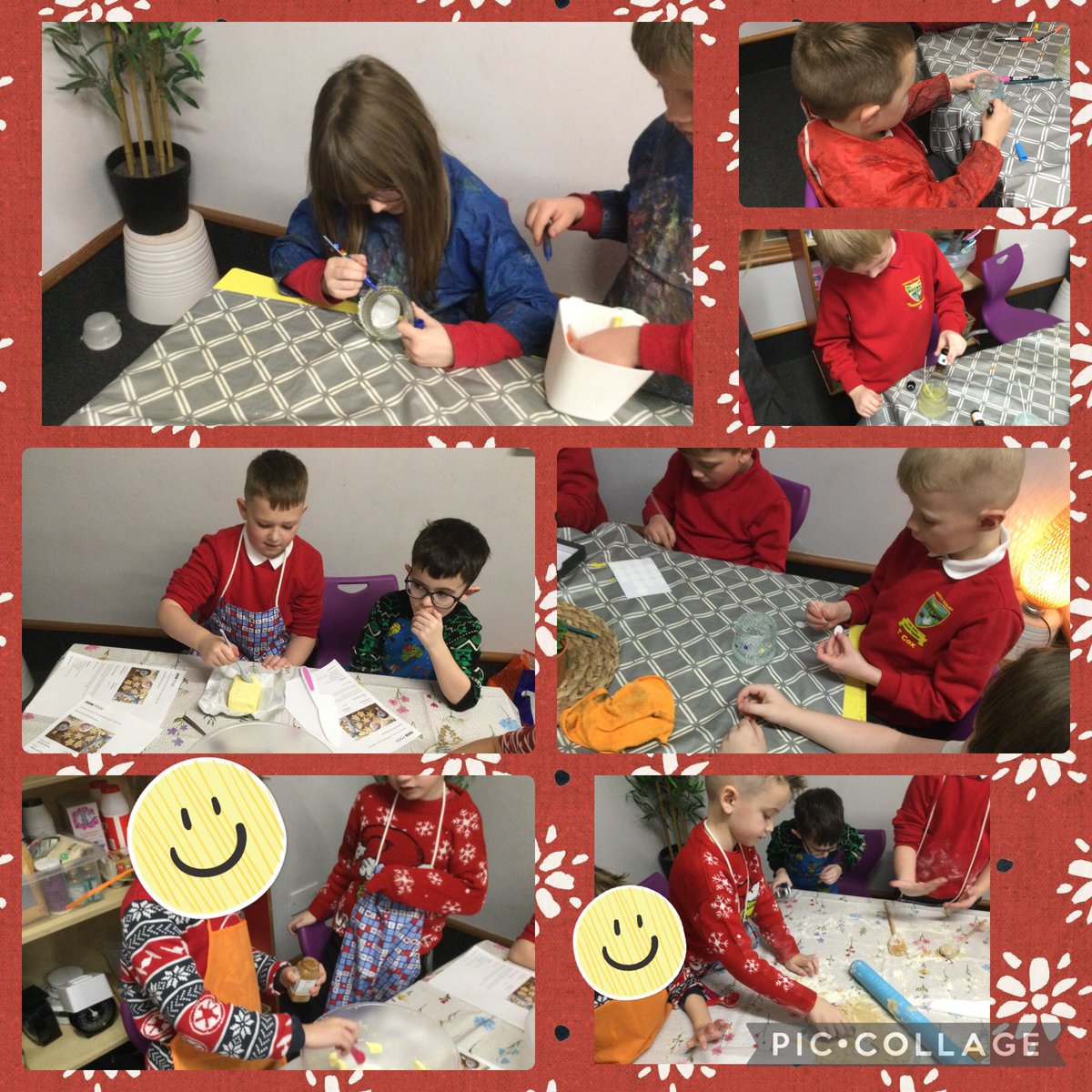 Dosbarth pump have been busy little elves this week making things to sell at our Christmas concert 🎵 We can’t wait to show you what we’ve made 😀 <a href="/MissABrown95/">Mrs Phillips</a> <a href="/garntegprimary/">Garnteg Primary</a>