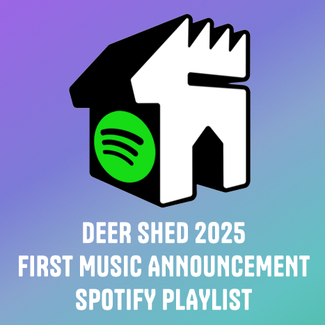 We’ve put together a <a href="/spotify/">Spotify</a> playlist to celebrate our 2025 Line Up so far (and get you in the mood for Deer Shed next summer!) 🧡🎧

This is going to be the soundtrack to get us through these winter months...

Happy weekend listening Deer Shedders 🎧 ow.ly/iouK50UmsXb