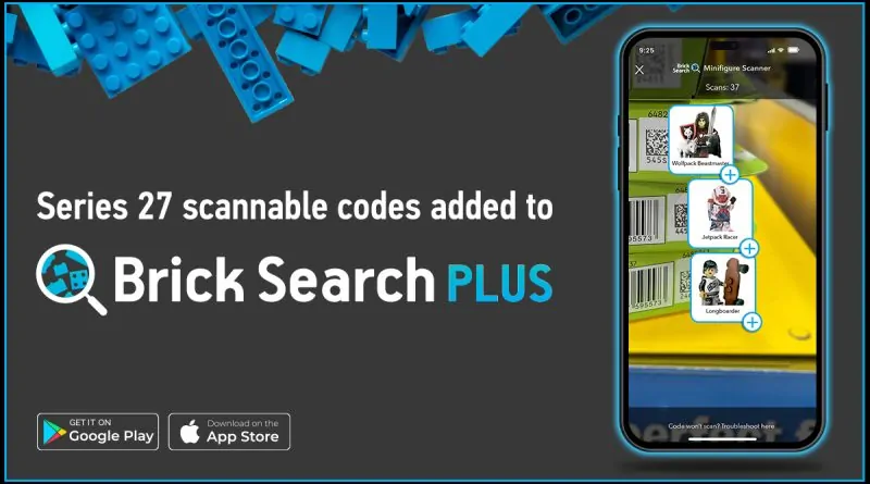 BrickFanatics's tweet image. A first batch of scannable codes for LEGO Collectible Minifigures Series 27 are now on Brick Search, which means blind boxes can be scanned as soon as they hit the shelves.

brickfanatics.com/scannable-code…

#LEGO #LEGONews