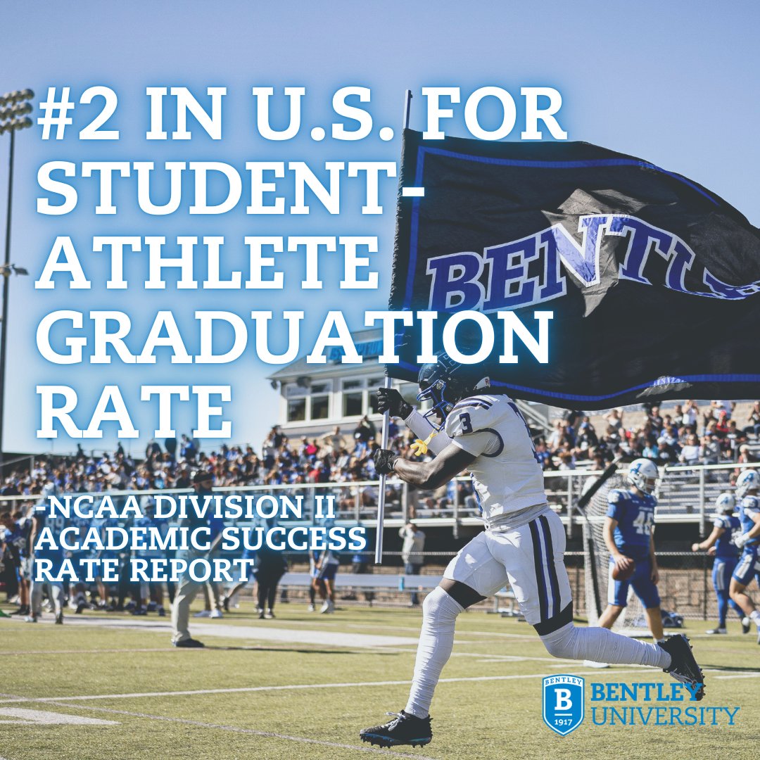 Bentley University (@bentleyu) on Twitter photo Once again, <a href="/BentleyFalcons/">Bentley Athletics</a> rank among the leaders in the academic success rate of student-athletes! Falcons rank #2 in the nation with a graduation rate of 98%, according to the latest @ncaa Division II Academic Success Rate report. 🎉 bit.ly/4ggIOAJ Once again, <a href="/BentleyFalcons/">Bentley Athletics</a> rank among the leaders in the academic success rate of student-athletes! Falcons rank #2 in the nation with a graduation rate of 98%, according to the latest @ncaa Division II Academic Success Rate report. 🎉 bit.ly/4ggIOAJ