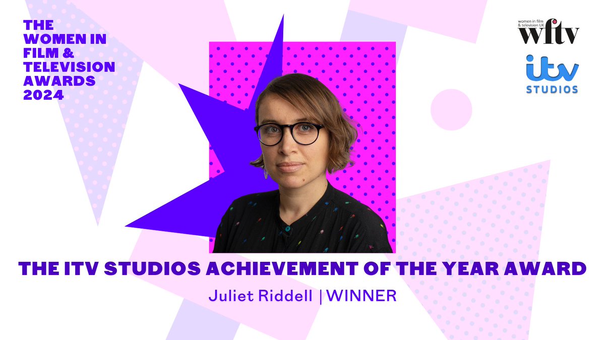 Congratulations to Juliet Riddell, who picked up WFTV’s The <a href="/itvstudios/">ITV Studios</a> Achievement of the Year Award #WFTVAwards 🏆🌟 

<a href="/juliet_riddell/">Juliet Riddell</a> leads on the FT Standpoint film series, collaborating with artists to explore current news stories.