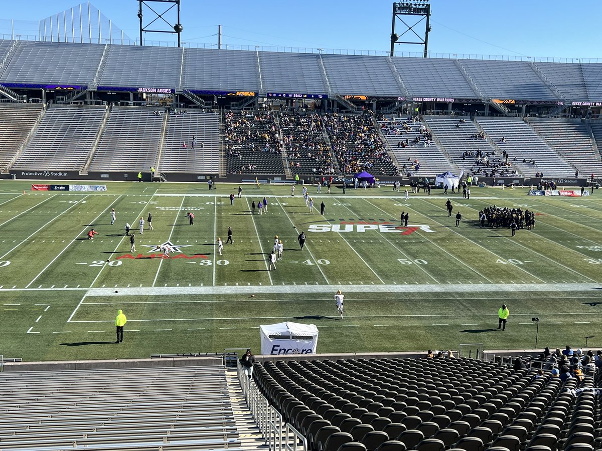 Alabama 4A Football (@al4afootball) on Twitter photo We are 60 minutes from the AHSAA 4a State Championship kickoff! We are 60 minutes from the AHSAA 4a State Championship kickoff!