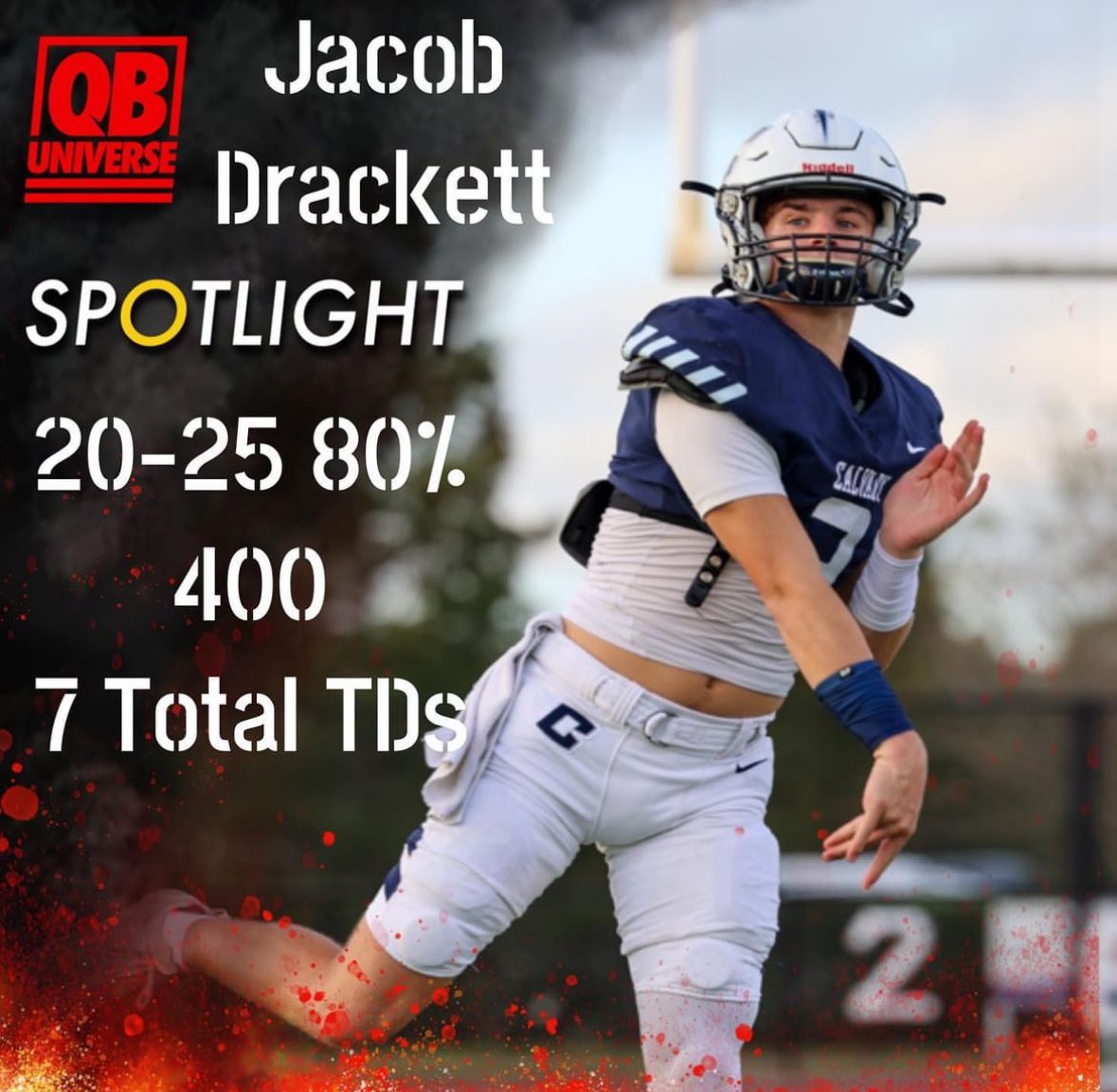 3 more days until my name is officially in the portal and will be able to contact coaches. Can’t wait for the next opportunity. Just a reminder of the first round of my senior year playoffs of my ability to be a pocket passer. Looking for a place to let me do this for the next 4.