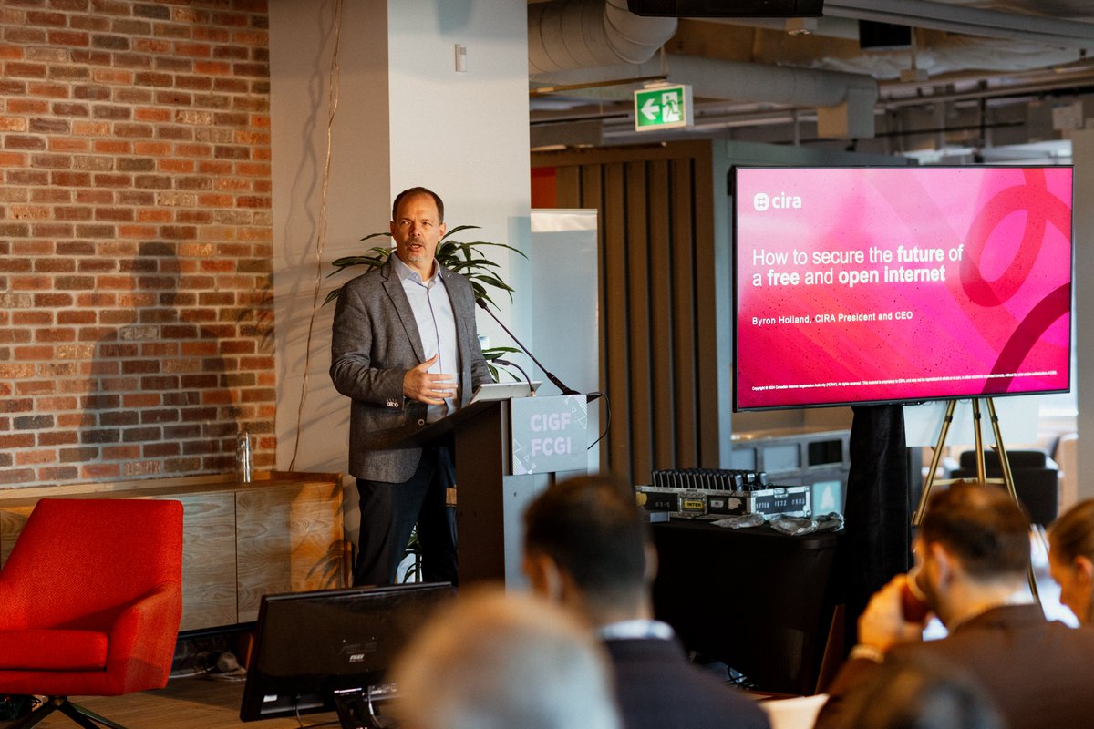 The Canadian IGF tweet media