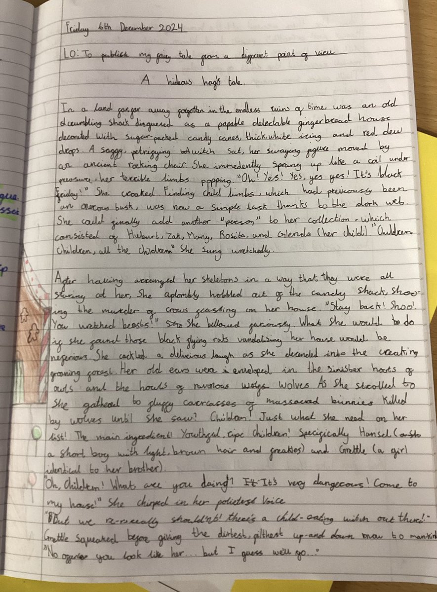Tired of reading stories where the good character always comes out on top? Secretly want the villain to live happily ever after? Then you MUST read our fairy tales in 6B! <a href="/paganelschool/">Paganel Primary</a>