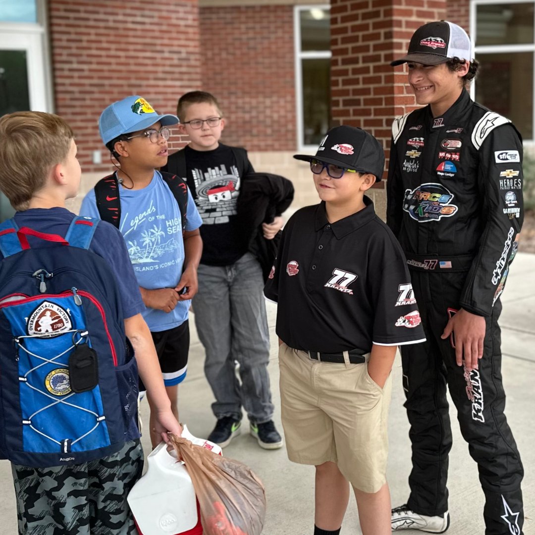 Giving back is what drives me. 🏁 Through my charity, Race For Kids, I’m able to help kids in need across the country. Racing isn’t just about winning—it’s about using my platform to make a difference. 

#raceforkids #racing  #motorsports