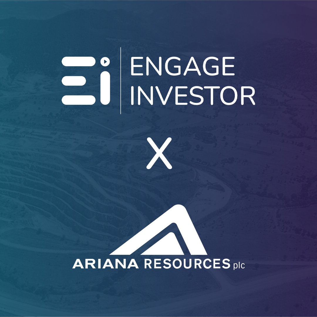 ℹ️ 12.12.24, 2:00 PM (GMT) - <a href="/ArianaResources/">Ariana Resources plc</a> invites all investors to attend their upcoming presentation. Kerim Sener, Managing Director will host this event, followed by a Q&amp;A session.

To join, please register via the link below:

🔗 engageinvestor.news/AAU_IP 🔗

#AAU $AAU #AIM