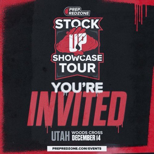 Grateful to be invited 🙏🏾thanks <a href="/PrepRedzoneUT/">Prep Redzone Utah</a> for the invite #AGTG🙏🏾