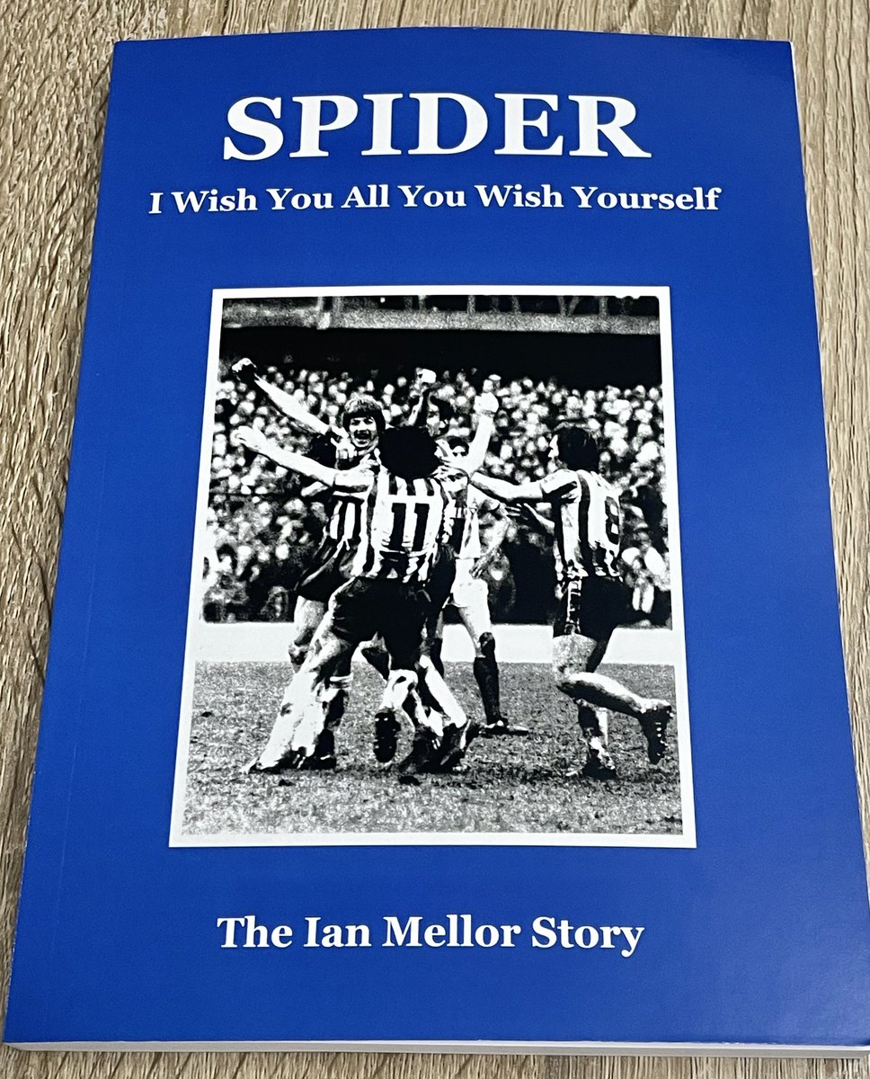 Spider’s book on sale with all proceeds going to St Ann’s Hospice. Please DM me if you would like one. £10 plus postage. Cheers. Simon