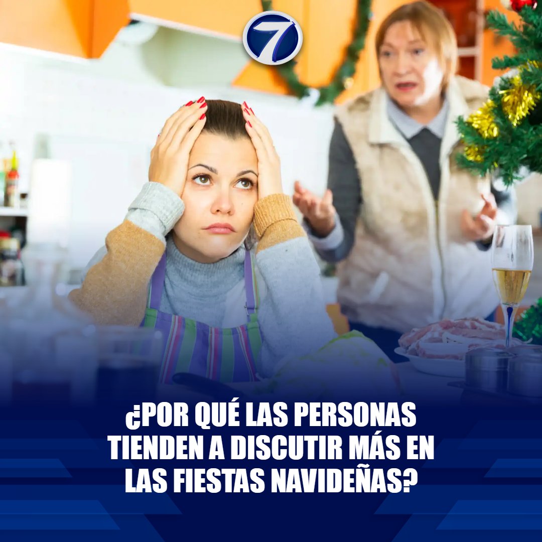 Noti7Guatemala's tweet image. Harvard explica por qué las personas tienen más #peleas en #Navidad 😱➡ bit.ly/49r7jZY