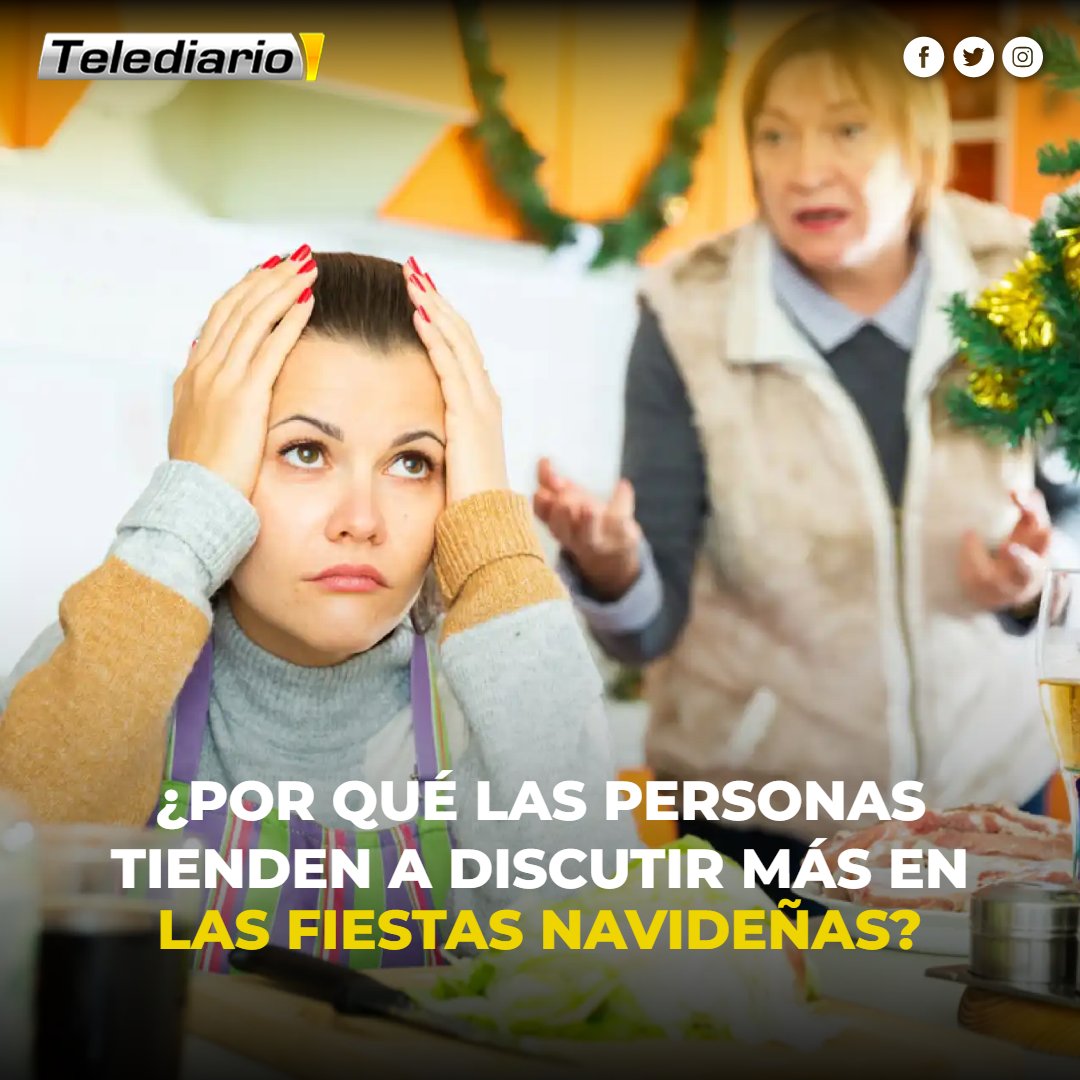 TelediarioGT's tweet image. Harvard explica por qué las personas tienen más #peleas en #Navidad 😱➡ bit.ly/49r7jZY