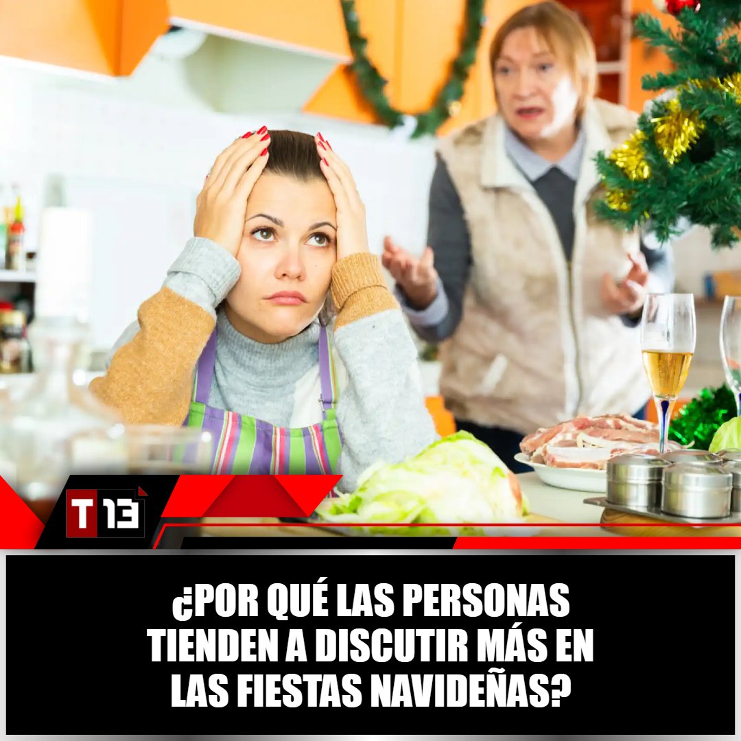 T13Noticias's tweet image. Harvard explica por qué las personas tienen más #peleas en #Navidad 😱➡ bit.ly/49r7jZY