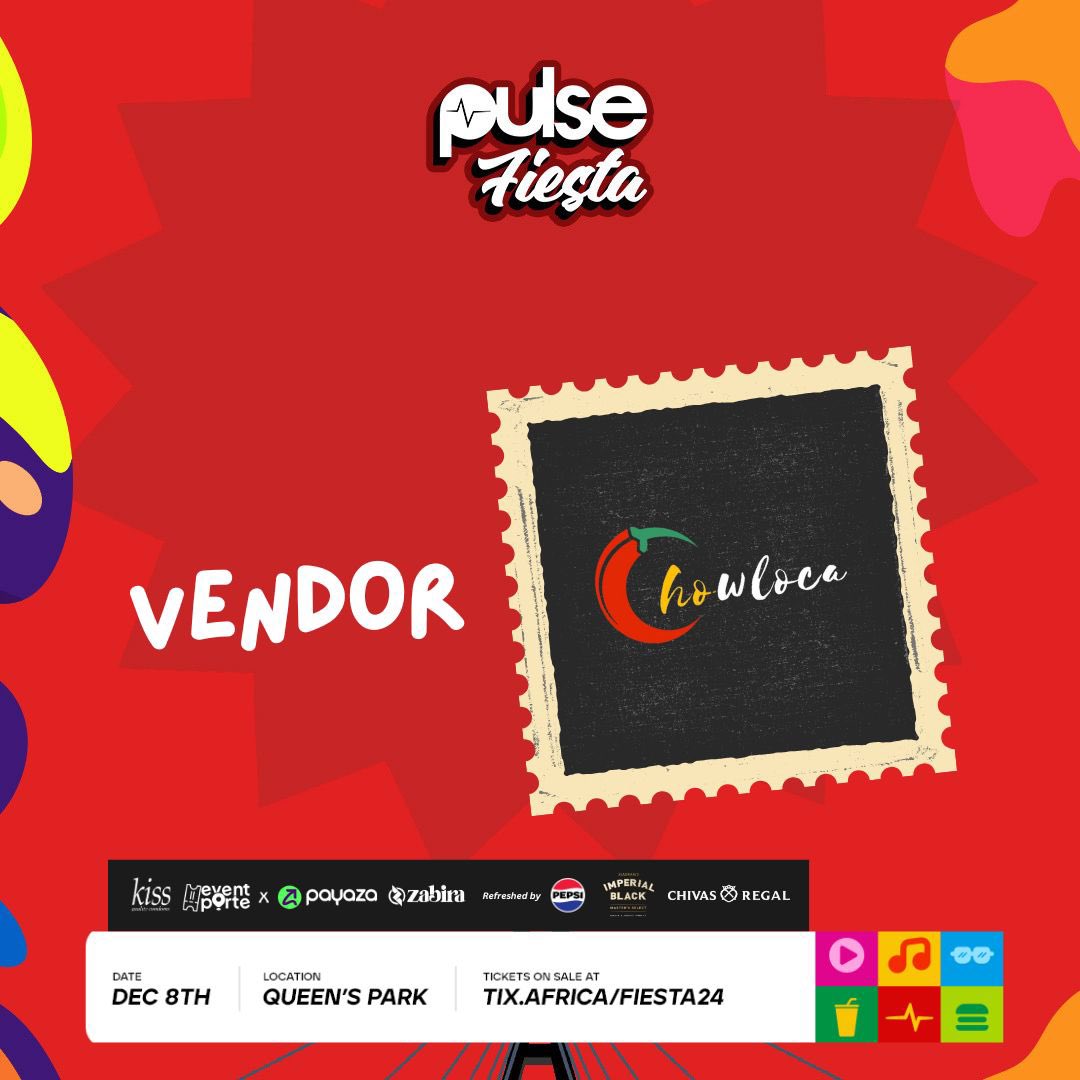 PulseNigeria247's tweet photo. Introducing our vendors >>>>>
#FewTicketsLeft🚨 3 DAYS TILL PULSE FIESTA🚨
👉🏾General Tickets are just ₦5,000! #AlmostSoldOut
👉🏾VIP Tickets are just ₦15,000 #LimitedTicketsLeft
👉🏾Clique of 3 ₦14,400
👉🏾SQUAD of 5 ₦22,500
Click https://t.co/a6Hsl2w4Ob and grab your tickets now 🎟️🔥
! 🚀
Come through for:
🍔 Food & Drinks
🎮 Games
🛍️ Shopping
🎭 Performances
❤️ Speed Dating
🌭 Eating Competition
Refreshed by @pepsi_naija
Sponsored by @TheEventPorte @thezabira @kisscondomsng
#PulseFiesta #PulseFiesta2024