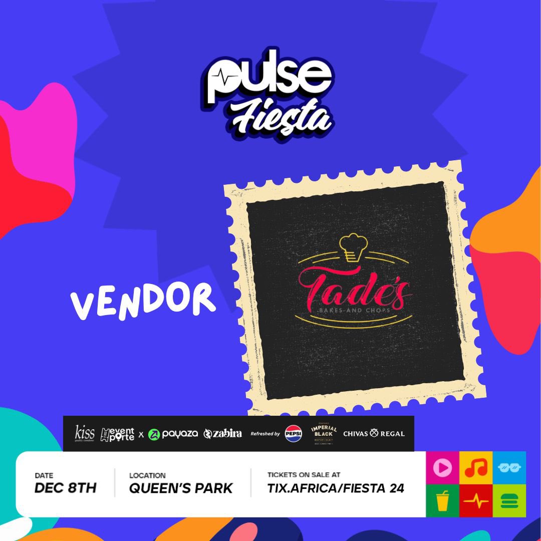 PulseNigeria247's tweet photo. Introducing our vendors >>>>>
#FewTicketsLeft🚨 3 DAYS TILL PULSE FIESTA🚨
👉🏾General Tickets are just ₦5,000! #AlmostSoldOut
👉🏾VIP Tickets are just ₦15,000 #LimitedTicketsLeft
👉🏾Clique of 3 ₦14,400
👉🏾SQUAD of 5 ₦22,500
Click https://t.co/a6Hsl2w4Ob and grab your tickets now 🎟️🔥
! 🚀
Come through for:
🍔 Food & Drinks
🎮 Games
🛍️ Shopping
🎭 Performances
❤️ Speed Dating
🌭 Eating Competition
Refreshed by @pepsi_naija
Sponsored by @TheEventPorte @thezabira @kisscondomsng
#PulseFiesta #PulseFiesta2024