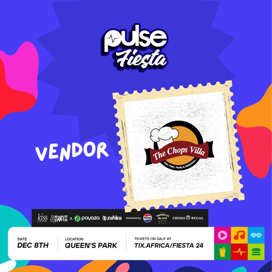 PulseNigeria247's tweet photo. Introducing our vendors >>>>>
#FewTicketsLeft🚨 3 DAYS TILL PULSE FIESTA🚨
👉🏾General Tickets are just ₦5,000! #AlmostSoldOut
👉🏾VIP Tickets are just ₦15,000 #LimitedTicketsLeft
👉🏾Clique of 3 ₦14,400
👉🏾SQUAD of 5 ₦22,500
Click https://t.co/a6Hsl2w4Ob and grab your tickets now 🎟️🔥
! 🚀
Come through for:
🍔 Food & Drinks
🎮 Games
🛍️ Shopping
🎭 Performances
❤️ Speed Dating
🌭 Eating Competition
Refreshed by @pepsi_naija
Sponsored by @TheEventPorte @thezabira @kisscondomsng
#PulseFiesta #PulseFiesta2024