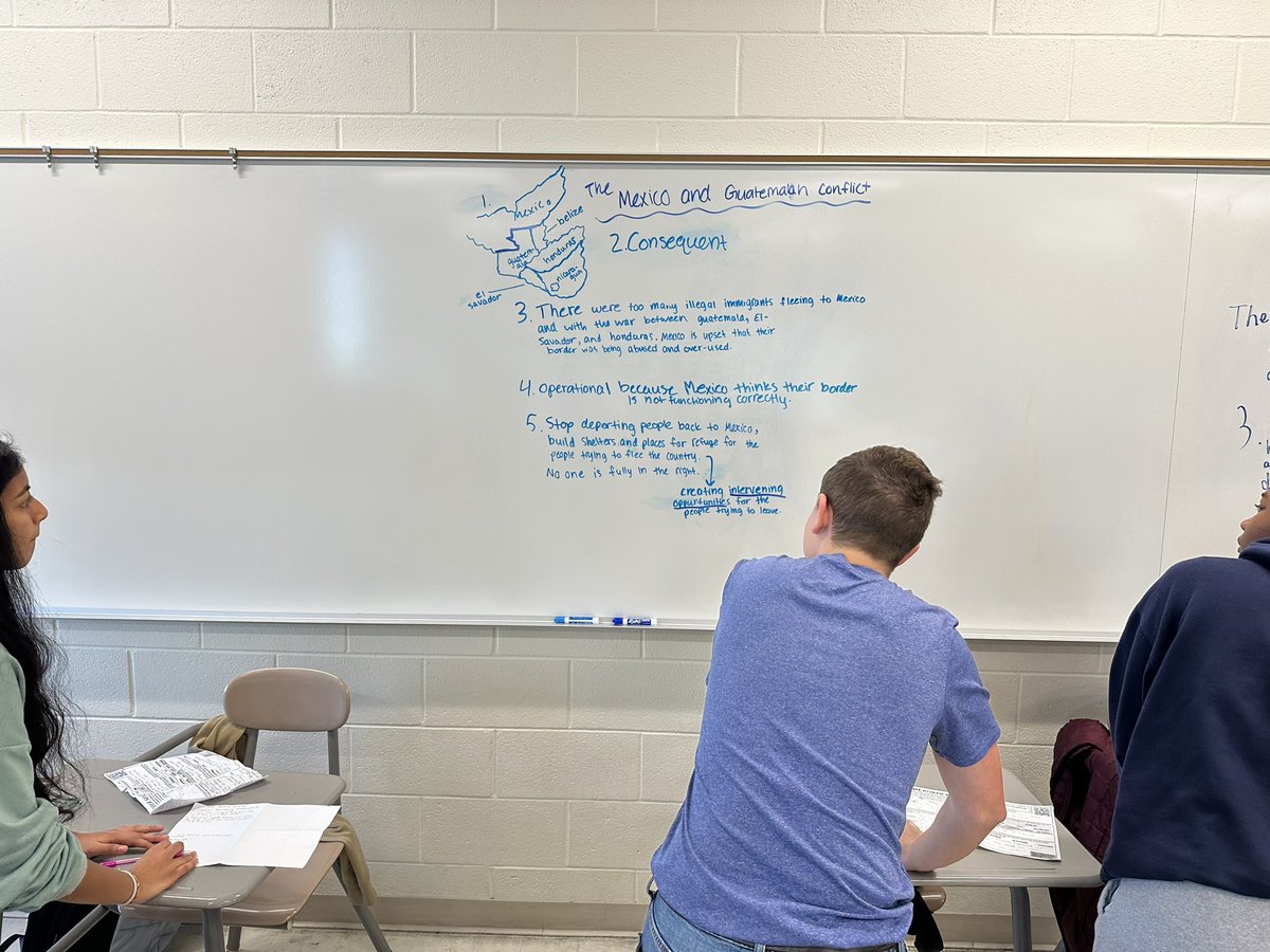 Mr_JJBell's tweet photo. Border disputes today! My students did a fantastic job with their illustrations and descriptions of the conflict. Well done! https://t.co/pqMr7GqXko