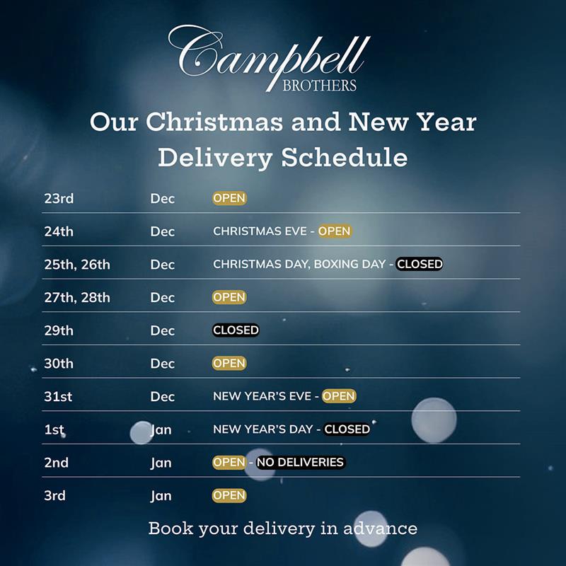 Here are all the important dates, with any changes to our opening hours over the upcoming festive period 🎄

Make sure to place your orders with these changes in mind. 
You can do this on the Fresh Food Hub app or online, here: bit.ly/4aV3Gue