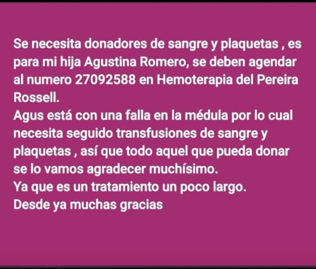 sandramagnani4's tweet image. Me ayudan a compartir,es la ahijada de mi hijo , tiene tan solo 9 añitos y toda una vida por delante ,me darían una mano , desde ya muchas gracias.