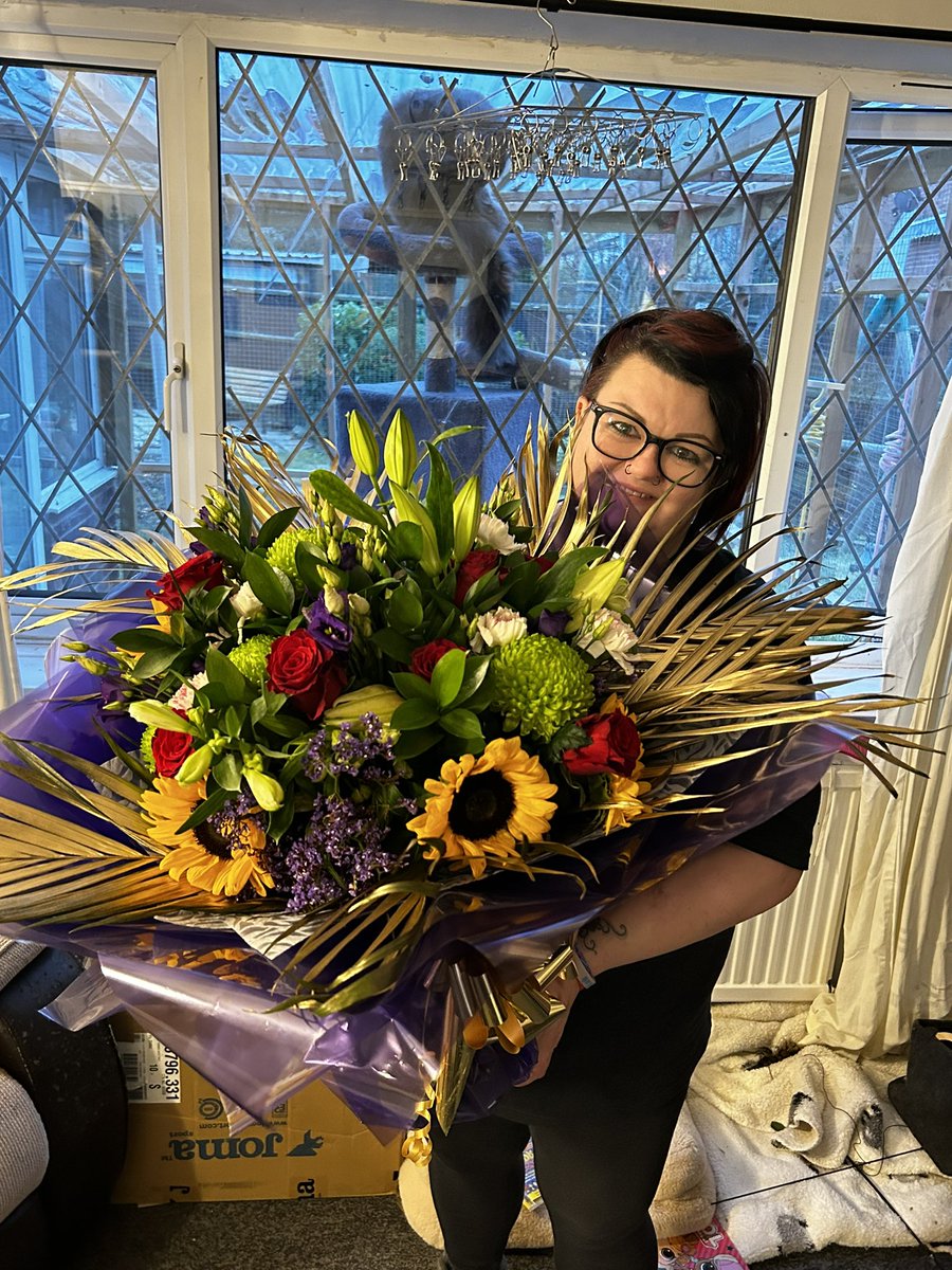 Birthday girl flowers for tomorrow #vickiis40