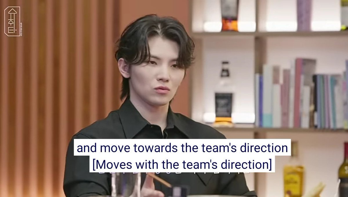 semangkukuji's tweet photo. Woozi is the member who has the least interest in getting the spotlight on his own. Seungkwan always calls him "seventeen's mom," not for no reason. He was full just by seeing the members full, which means he is happy only when the members are happy. https://t.co/QvnDbxH7qw