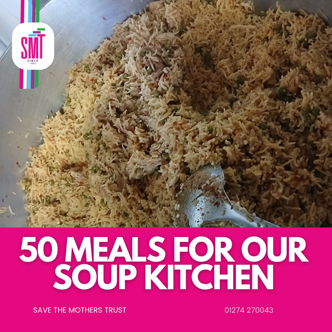 93 Food Parcels, 698 Cooked Meals, and 50 meals distributed to those in need – every effort counts this winter! 🌟
Your generosity helps us serve even more people in need! 

smtrust.org.uk 
01274 270043 

#SupportLocal #WinterWarmth #CommunityCare