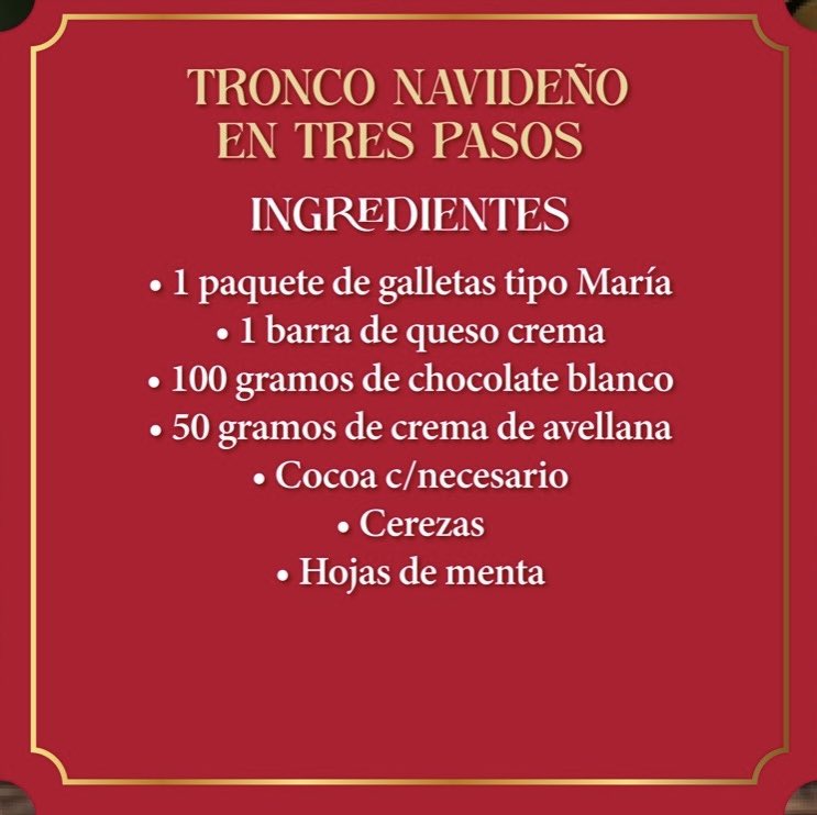 saleelsoltv's tweet image. ¡Sorprende a tu familia esta temporada con este delicioso #TroncoNavideño que nos presenta nuestra chef @ingridrvm en la #CocinaDelSol! 🤩🎄👩🏻‍🍳☀️📺 #SaleElSol
