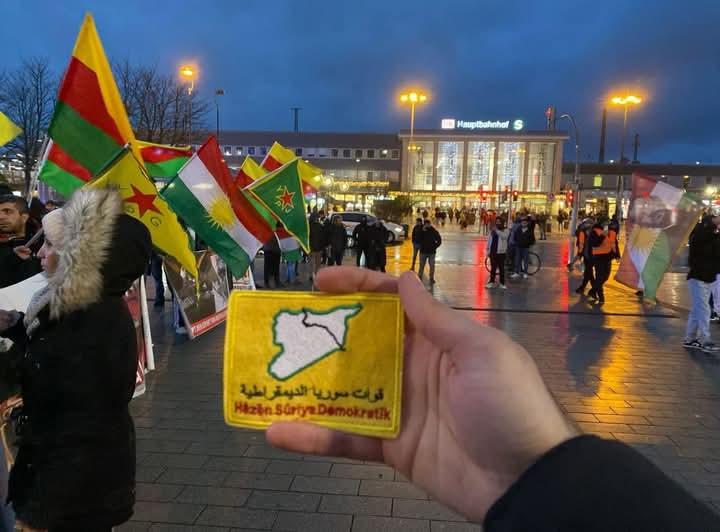 KurdIsrail's tweet image. The German city of Dortmund.. 💛✌🏻

#Rojava_Post