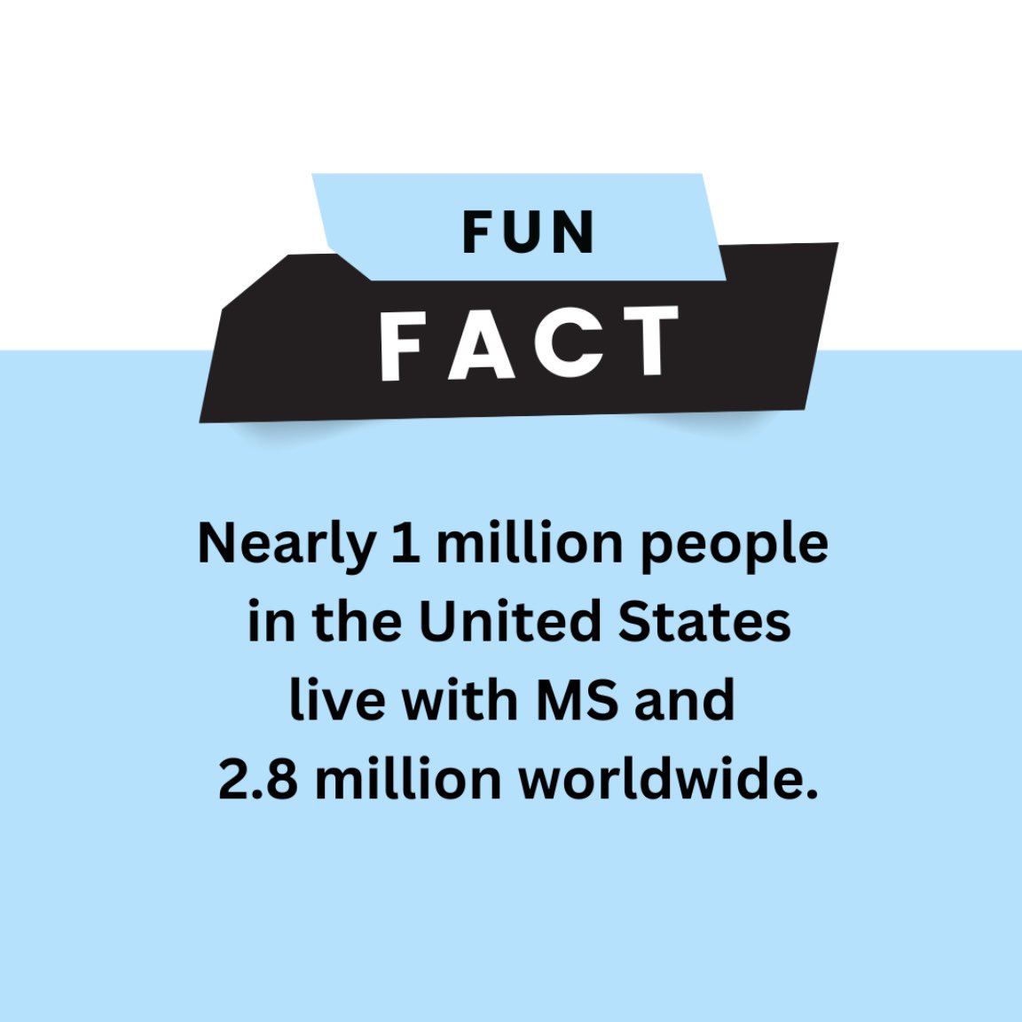 NARCOMS1993's tweet image. This week’s Fun Fact Friday is about how many people live with MS.
To learn more about MS visit:
nationalmssociety.org/understanding-…
cando-ms.org/resources
mymsaa.org/ms-information…
narcoms.org/narcoms-now-ar…
#narcoms #multiplesclerosis #multiplesclerosisresearch #funfactfriday #MSfacts #fun