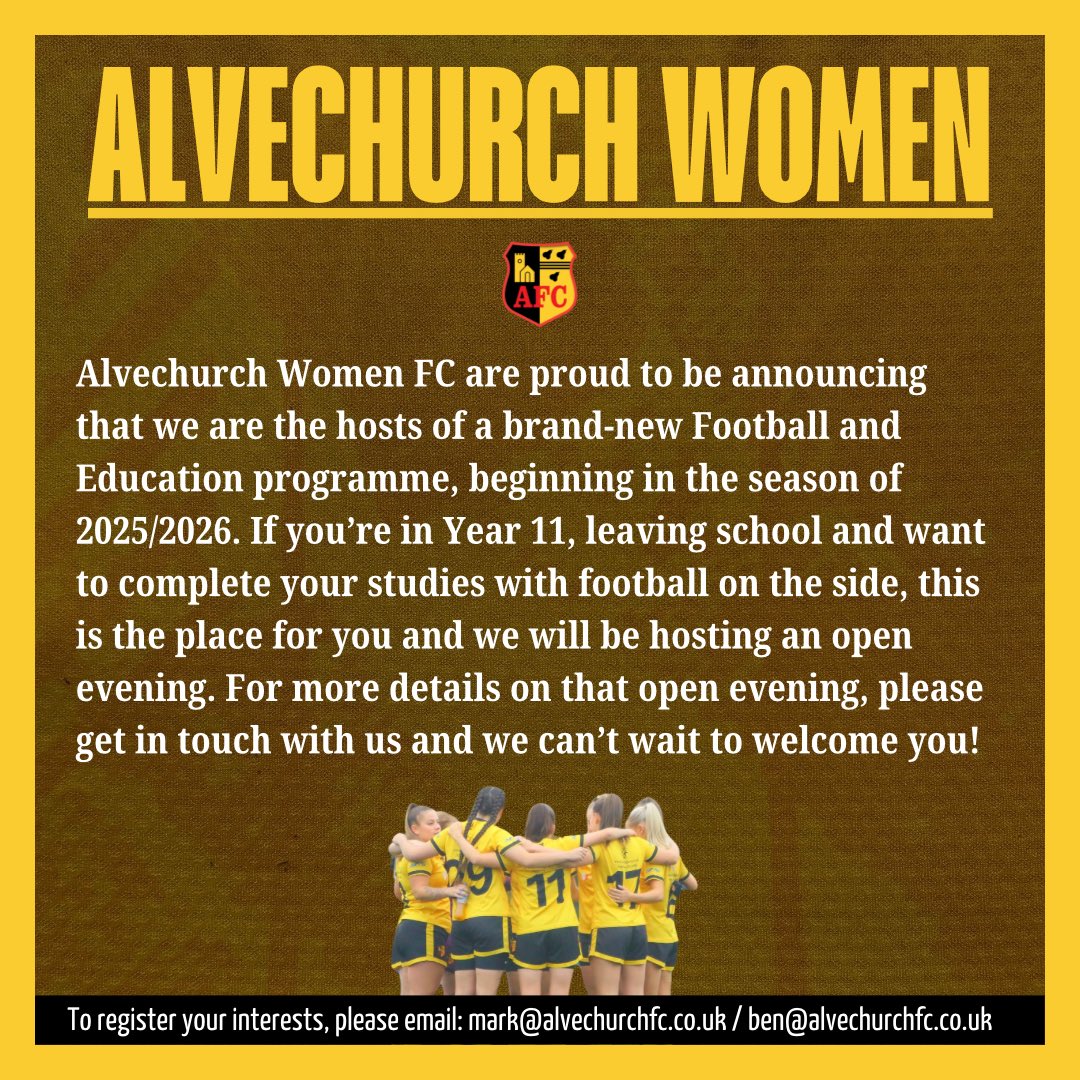 Alvechurch Women FC tweet media