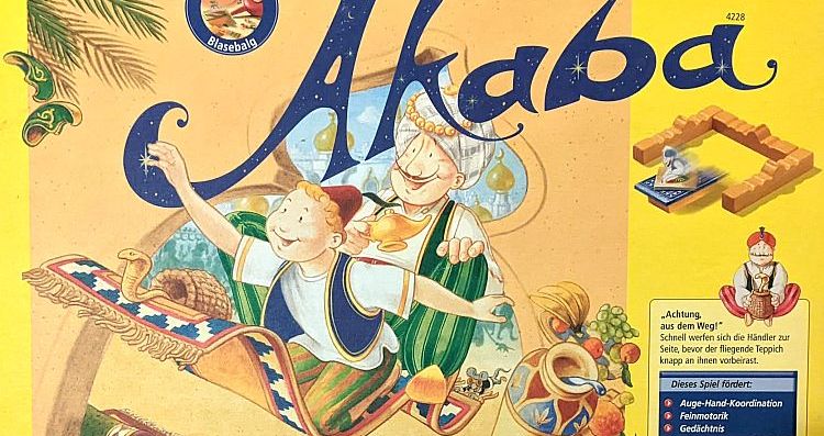 Paradox: Die Kinder von damals sind längst erwachsen, das Spiel aber ist immer noch ein Kinderspiel. Vor 20 Jahren: Akaba. …zensionen-fuer-millionen.blogspot.com/2024/12/vor-20… #brettspiele