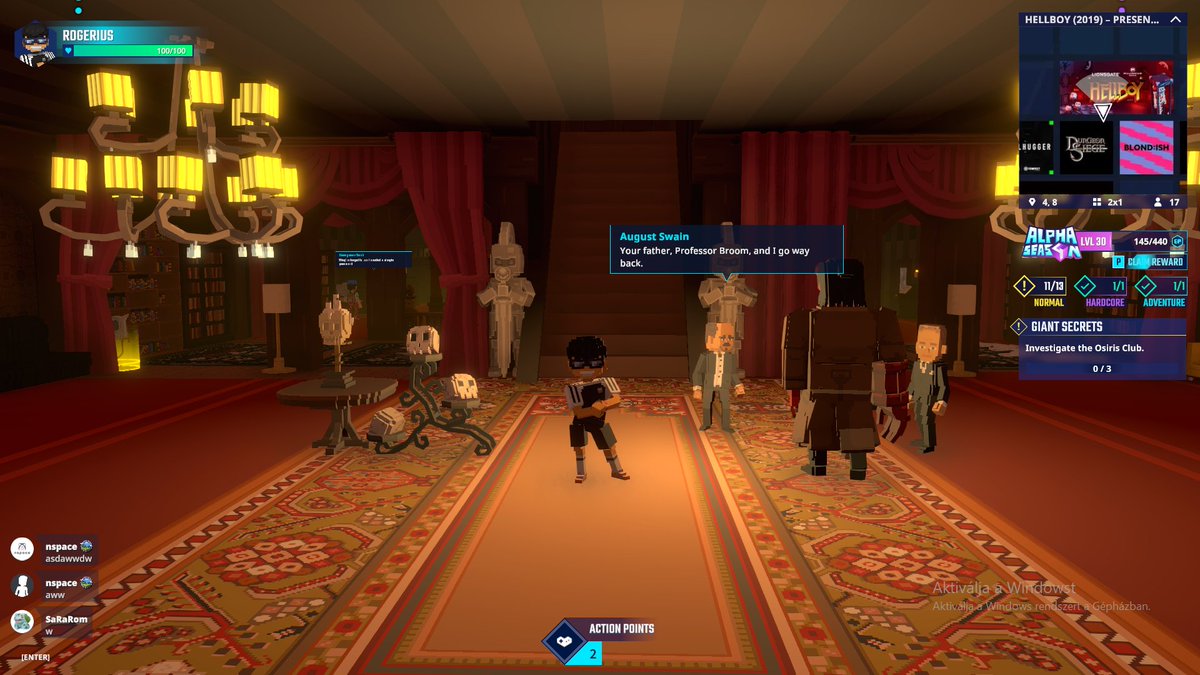 MohacsiMate's tweet photo. Sneaking into the Osiris club in Hellboy (2019) in @TheSandboxGame. Things are about to get supernaturally exciting! 😈🔥 @Lionsgate https://t.co/tJm3xIWfhU #TheSandbox #AlphaSeason4 #AS4SocialChallenge https://t.co/133U40WfQ2