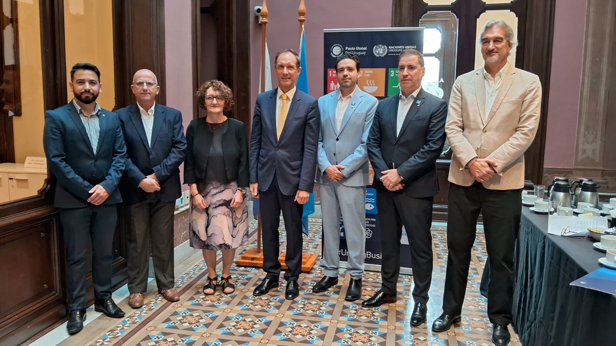 AuciUruguay's tweet photo. #AUCI acompañó el lanzamiento del HUB Nacional Uruguay de Alliance for Integrity, en la casa @ONUUruguay, en el marco de la colaboración estratégica entre el @PactoglobalUY y la Alliance for Integrity. https://t.co/COau1wtloR