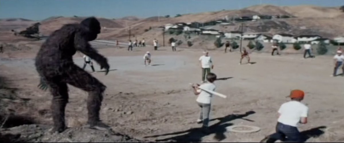 flungpointZborg's tweet image. Honing my child acting chops. New Hollywood (Agoura), 1971. SCHLOCK by John Landis.