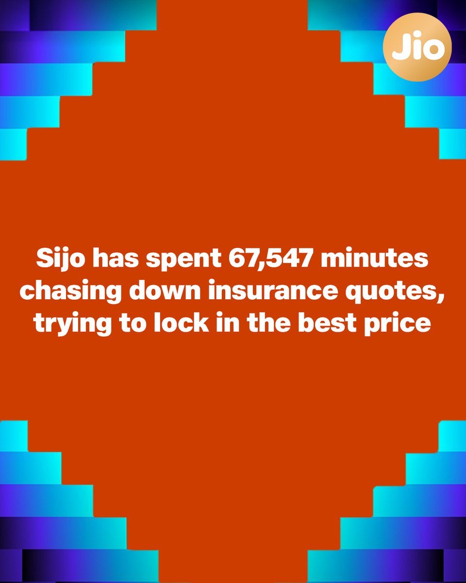 jioinsure1's tweet photo. Visit https://t.co/1r8cuvLejK or download the JioFinance App and get the coverage you need!  

#JioInsurance #InsureWithJio #Insurance #JioFinance #Spotify #spotifywrapped #spotifywrapped2024 https://t.co/esZKmFUiur