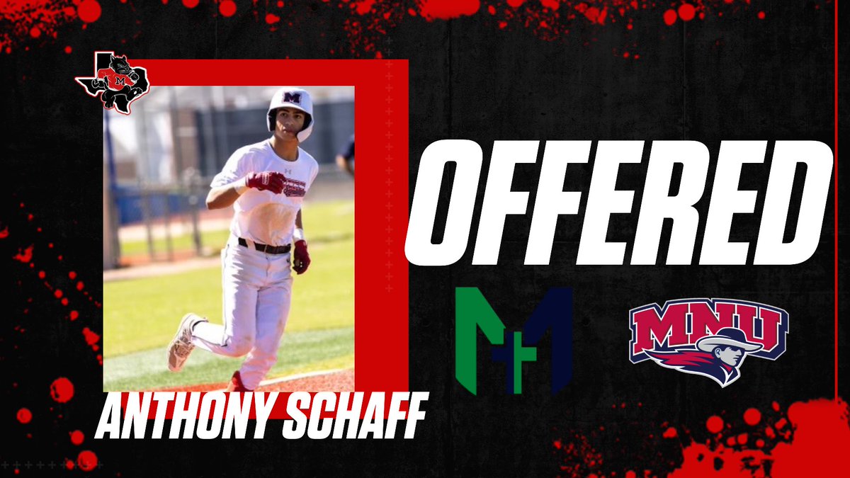 Anthony Schaff receives his first two offers from Mid-America Nazarene University and John Melvin Christian College to continue his baseball career at the next level! #WEKAT