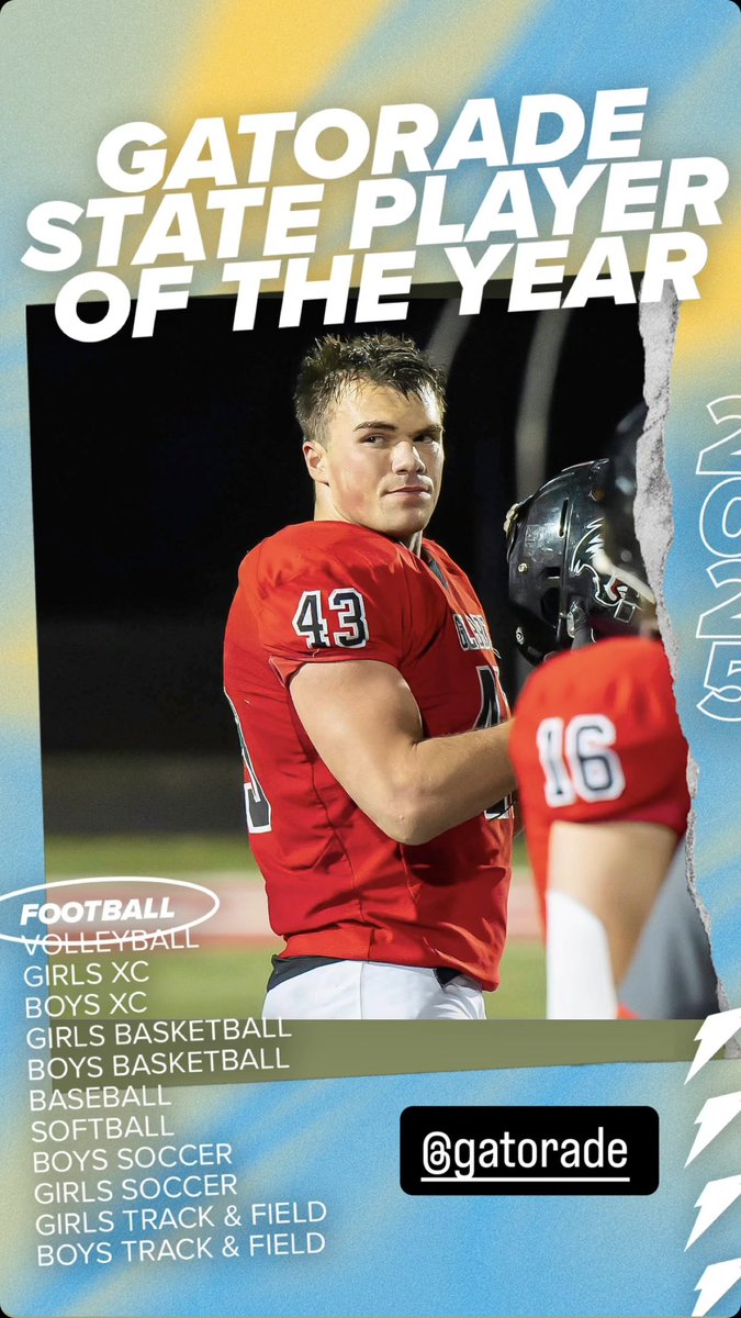 Will Hawthorne 4⭐️ (@willhawthorne10) on Twitter photo Blessed to be Iowa Gatorade Player of the Year!! <a href="/CycloneFB/">Iowa State Football</a> <a href="/Gilbert__FB/">Gilbert Football</a> <a href="/Gatorade/">Gatorade</a> Blessed to be Iowa Gatorade Player of the Year!! <a href="/CycloneFB/">Iowa State Football</a> <a href="/Gilbert__FB/">Gilbert Football</a> <a href="/Gatorade/">Gatorade</a>