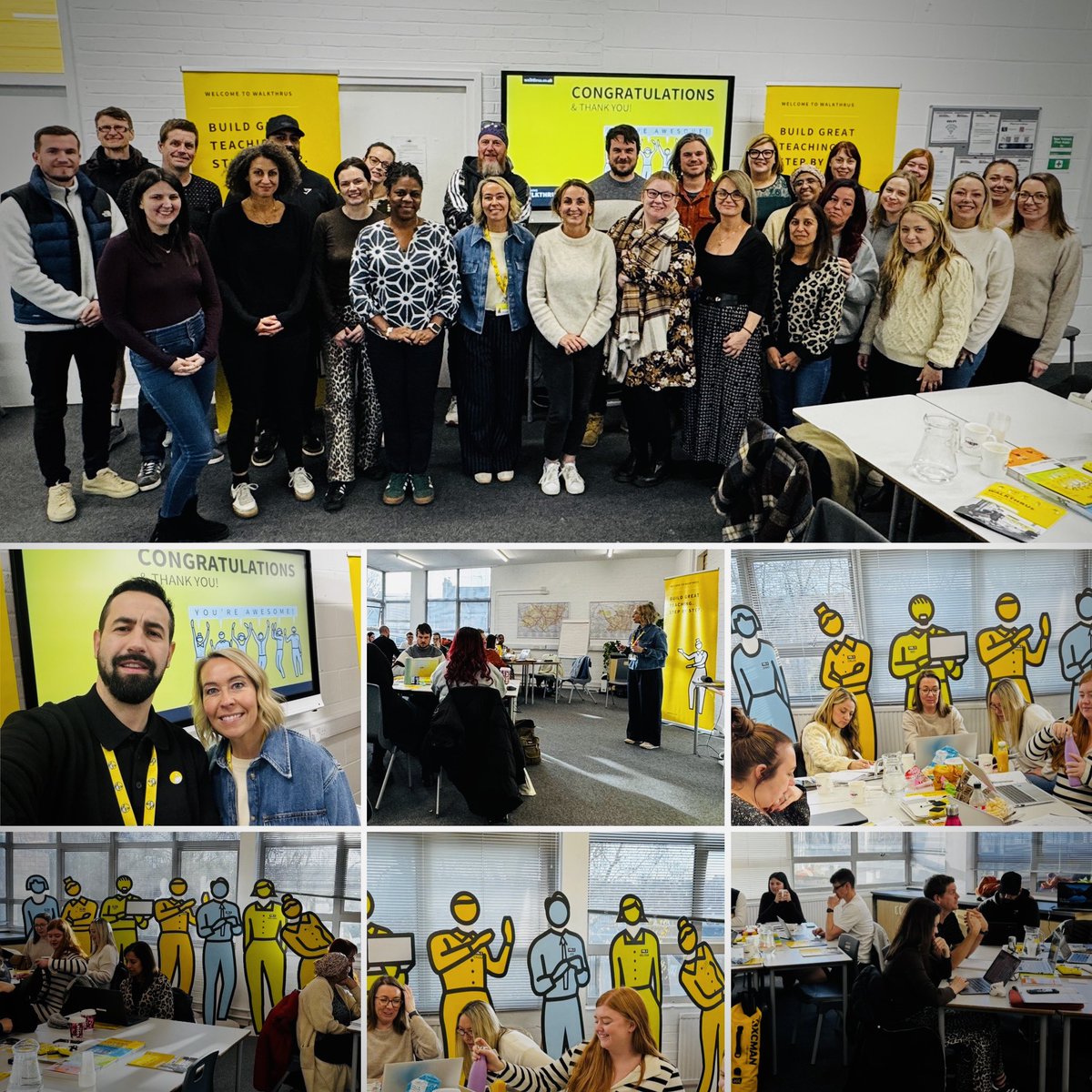 MattTeachCoach's tweet photo. Such a great day today with our Coaching With @WALKTHRUs_5 National South cohort - the final day of the programme. What a fab group! @lucy_k_kelly has done a fab job supporting these coaches through the process. 🙌 https://t.co/DtiTufv5o6