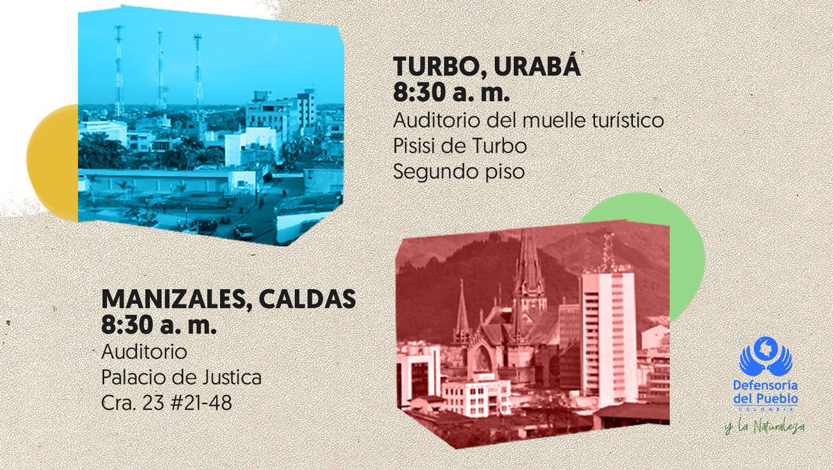 ¡Acompáñanos este 10 de diciembre a conmemorar el Día Internacional de los Derechos Humanos!

Presentaremos radiografía sobre los #DDHH en Colombia y nuestra hoja de ruta para su protección y promoción. #PorUnBuenFuturo