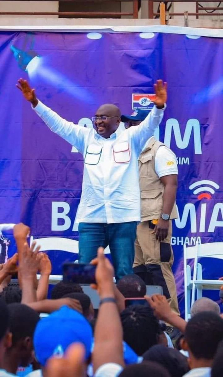 VOTE FOR BAWUMIA #ItIsPossible  <a href="/nppghanahq/">NPP Ghana HQ</a> <a href="/MBawumia/">Dr. Mahamudu Bawumia</a> 

Nyame Ay3 Awie ❤️🤍💙 🐘