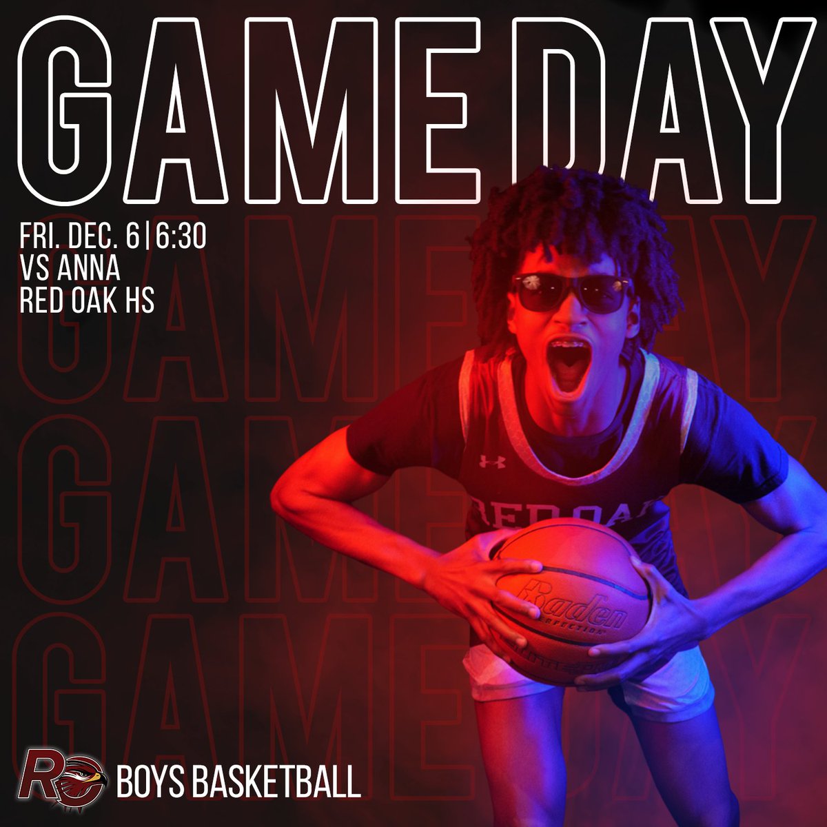roisdathletics's tweet photo. Good luck Hawks! 🏀👏
📅 Fri. Dec. 6
📍 Red Oak HS
🏀 Anna
⌚ 6:30
#hawknation
#hawkpride https://t.co/uWQfFc1Iu2