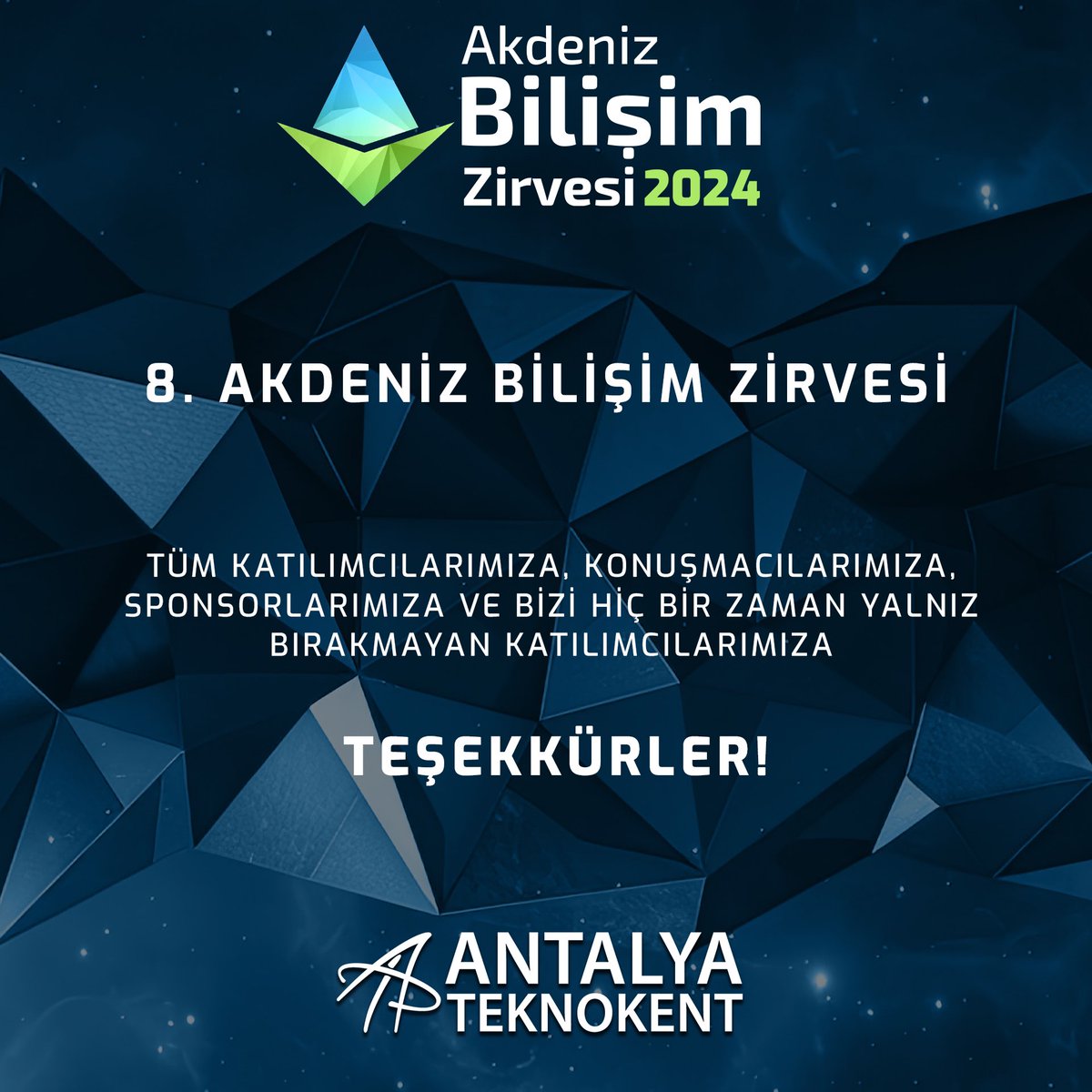 ABZirvesi's tweet photo. SONSUZ TEŞEKKÜRLER 😊💙 #BilişiminKalbi Akdeniz’de attı. https://t.co/8xWkDnMjYI