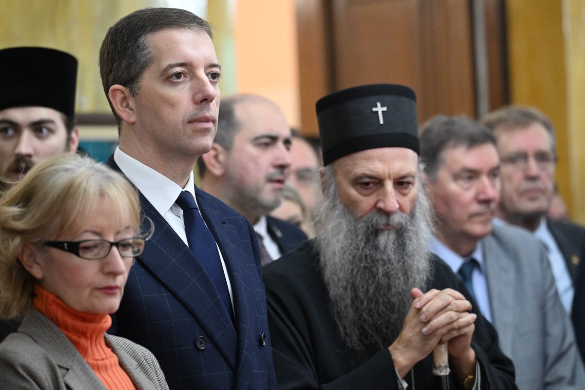 markodjuric's tweet photo. At a special ceremony marking the 77th anniversary of the Institute of International Politics and Economics, I had the honor of being presented with the highest distinction – the #IIPE Grand Award Plaquette – by the Director of the Institute, Professor Branislav Đorđević, PhD.

Along with my heartfelt congratulations to the Institute for its accomplishments thus far, I wish you all ongoing success in the next 77 years and beyond, as you continue to build an institution that remains a cornerstone of #Serbia’s scientific, academic, and state systems.