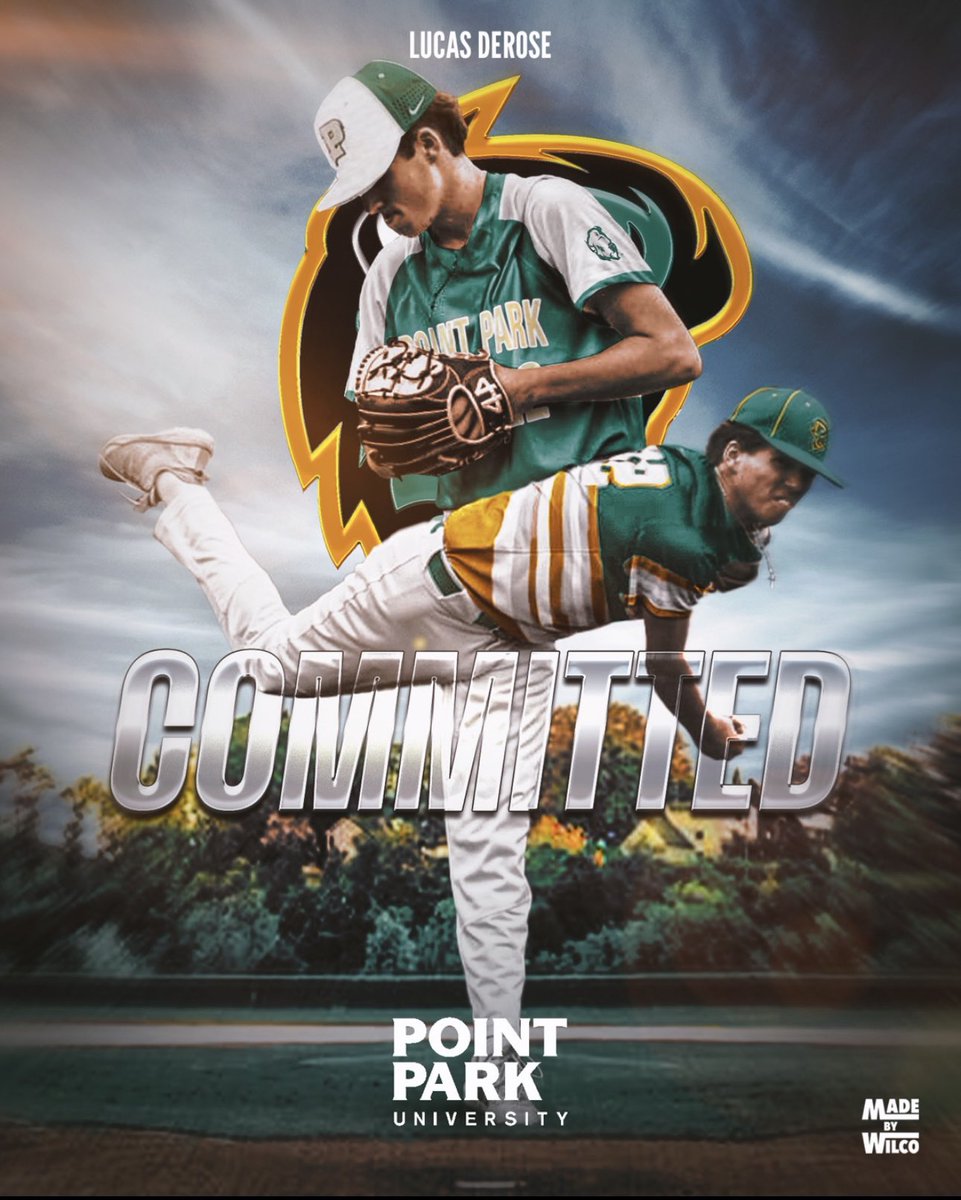 Lucas DeRose (@lucas_derose11) on Twitter photo I am extremely thrilled and honored to announce my commitment to Point Park University to continue my academic and athletic career. Go Pioneers! <a href="/PPUBaseball/">Point Park Baseball</a> <a href="/THarris2__/">Coach T Harris</a> <a href="/AlleghenyAces/">Allegheny Aces</a> <a href="/DeerLakesAth/">Deer Lakes Athletics</a> I am extremely thrilled and honored to announce my commitment to Point Park University to continue my academic and athletic career. Go Pioneers! <a href="/PPUBaseball/">Point Park Baseball</a> <a href="/THarris2__/">Coach T Harris</a> <a href="/AlleghenyAces/">Allegheny Aces</a> <a href="/DeerLakesAth/">Deer Lakes Athletics</a>