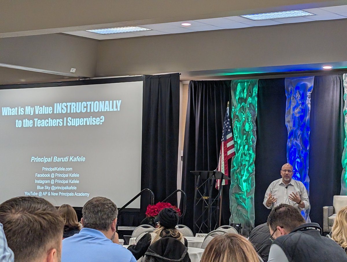 "Is my school better BECAUSE I lead it?"
<a href="/PrincipalKafele/">Principal Kafele</a> closed #MEMSPA24 with powerful insights:
📌 Close the attitude gap before the achievement gap.
📌 In schools every day is game day.
📌 Meet staff &amp; kids where they are, as they are.
<a href="/MEMSPA/">MEMSPA</a> <a href="/MEMSPAchat/">#MEMSPAchat</a>