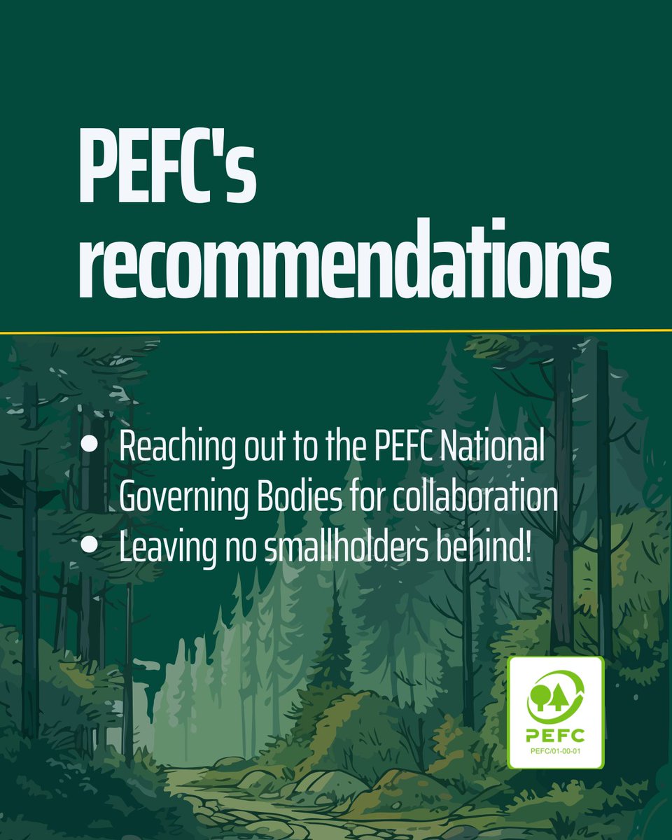 📢𝐋𝐚𝐭𝐞𝐬𝐭 𝐨𝐧 𝐄𝐔𝐃𝐑: 1 year delay for implementation of the EU Deforestation Regulation
📢PEFC remains committed to halting world’s deforestation through promoting sustainable forest management and continues to support our PEFC members and the PEFC certificate holders.