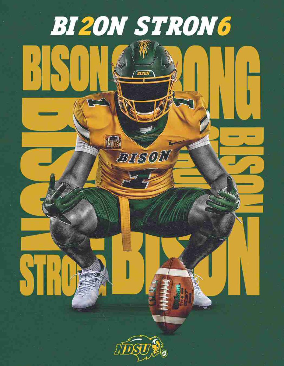 Thank you for the junior day invite <a href="/CoachRHedberg/">Randy Hedberg</a> <a href="/NDSUfootball/">NDSU Football</a> #BI2ONSTRON6